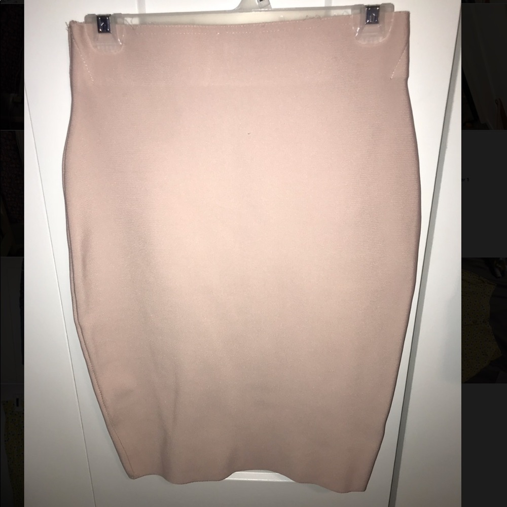 Bandage midi skirt